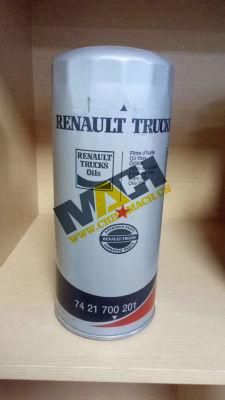 Trucks Oil Filter 7421700201 for Renault