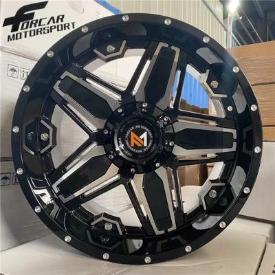 20*10 Inch Milled Spoke and Rivets Aluminum Offroad Wheel