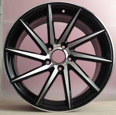 15/16/17/18/19 Inch Black Machined Face Aftermarket Passenger Alloy Wheels Rims