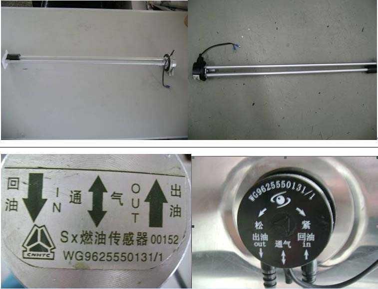 Truck Parts Oil Quantity Sensor Wg9625550131 for Sinotruk HOWO