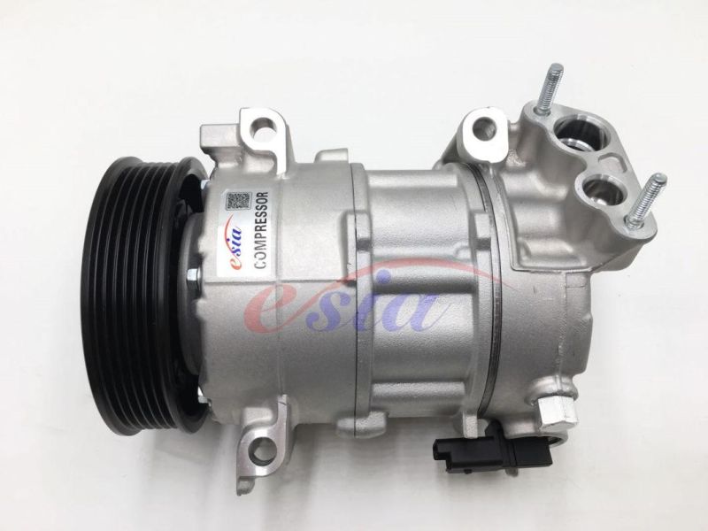 Auto Parts Air Conditioner Compressor for Peugeot 408 2015 6seu16c 6pk 119mm