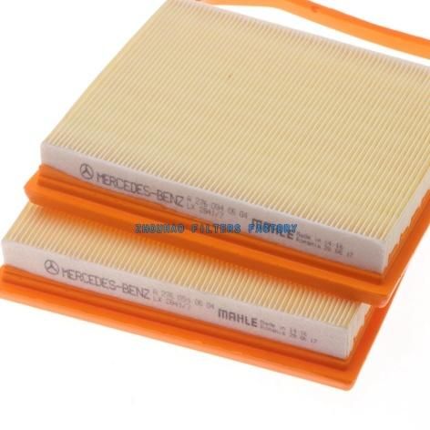 Car Air Filter A2760940504 for Mercedes C400 C450 E400 Gle Ml400 SLR S400 S500 63 Amg