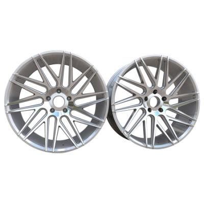 Am Aluminium Staggered Rim 22X10.5 Silver Brushed