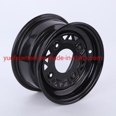 Yuefei Wheel Rim Steel Wheel ATV 10 Inch 10X5.5 Rims Wheel Hubs