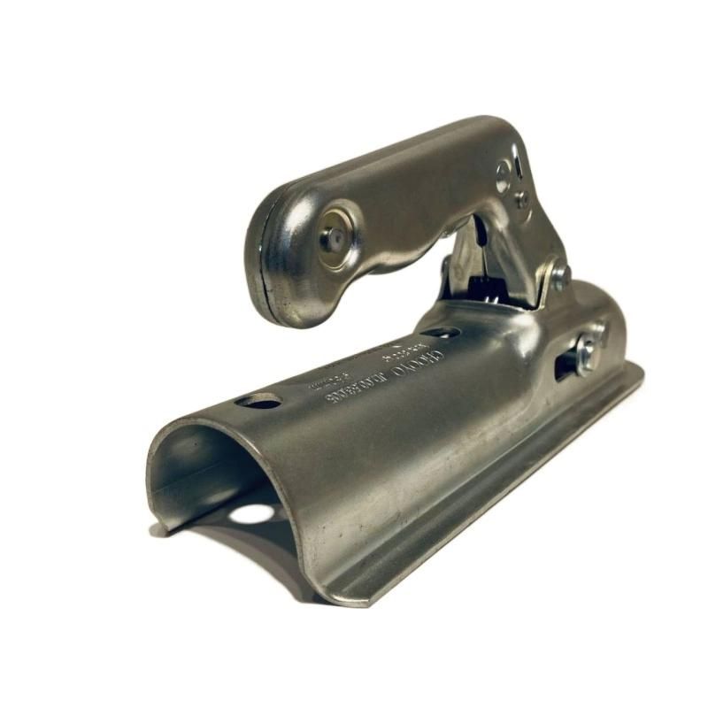 3500lbs 60mm Zinc Plated Straight Tongue Trailer Coupler