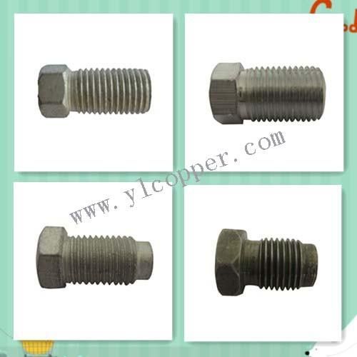 3/16" Tube Steel Brake Tube Nut Connector Fitting