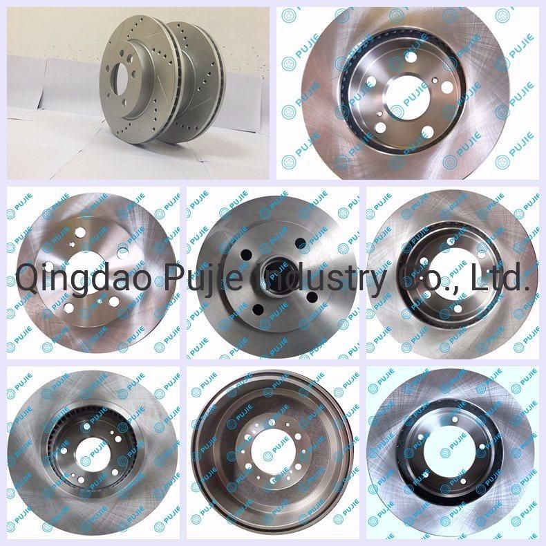 High Performance Auto Spare Parts Vented Brake Disc Rotor