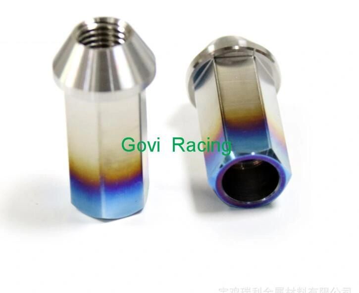 Gr5 Titanium Wheel Lug Nut M12*1.25/ M12X1/5