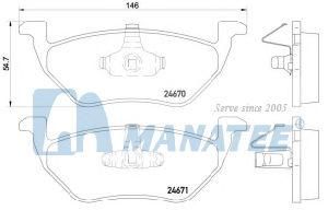 Brake Pads for Ford Truck Escape (5L8Z-2200-AA)