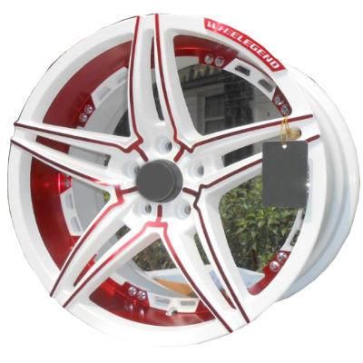 18 Inch 5 Holes Trailer Car Aluminum Rims Alloy Wheels