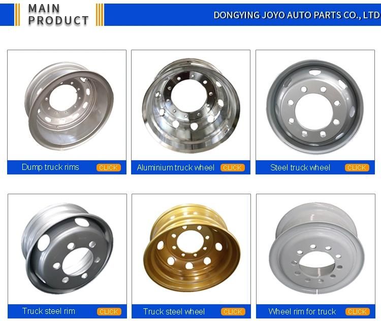22.5*8.25high Quality Hot - Selling Two-Sided Polished Forged Aluminum Alloy Tubeless Wheels