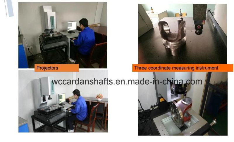 Wuxi Weicheng Brand Cardan Shafts Flange Yokes with Serration