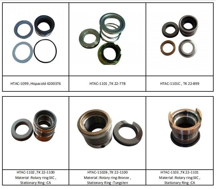 Mechanical Sealing Gaskets Compressor Shaft Seal F600y