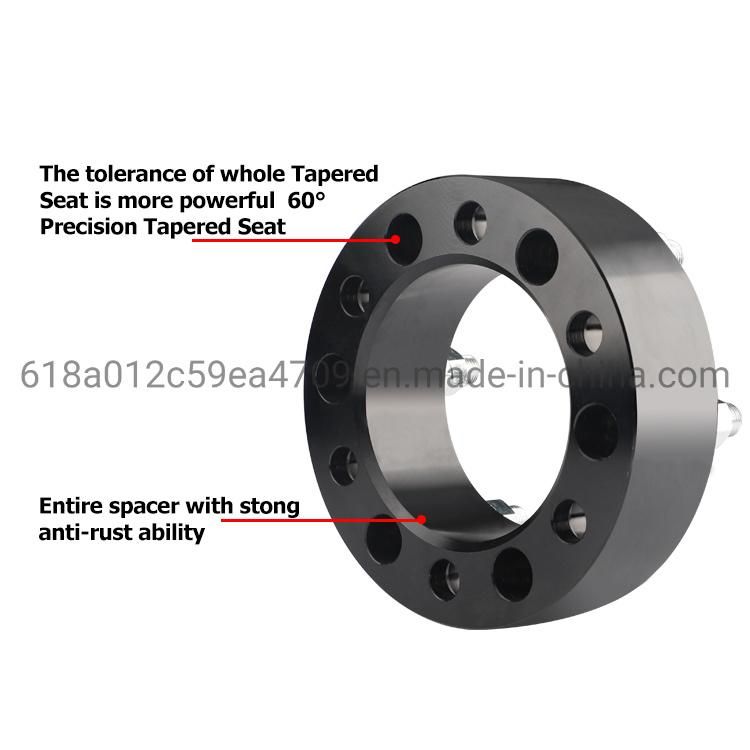 Custom 4X110 Aluminum Alloy Hubcentric Adapter Studs Forged Billet Wheel Spacer