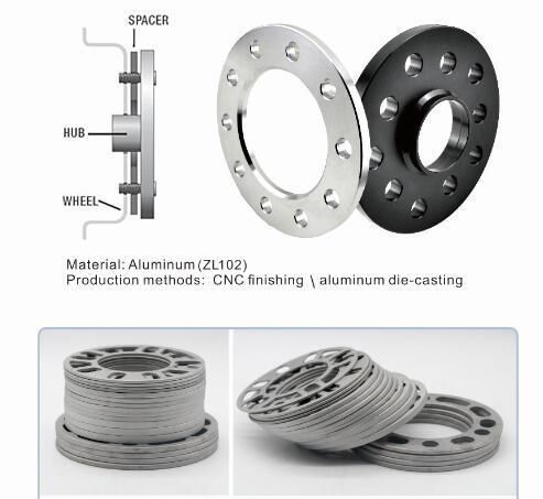 Aluminum Alloy 4 and 5 Lug 5mm Thickness Universal Wheel Spacers Fit PCD 98-120