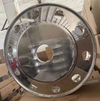 Blank 8.25X24.5 Machined No Polished Truck Trailer Alloy Aluminum Wheel Rim
