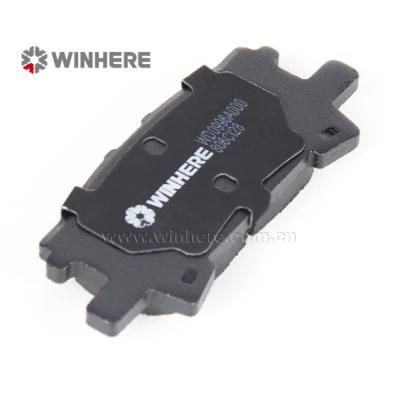 High Quality Semi-metallic Low-steel Ceramic Auto Spare Parts Brake Pad with ECE R90