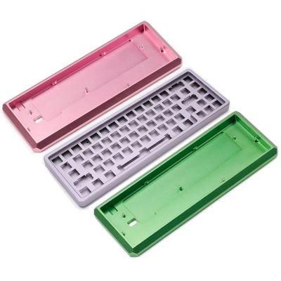 CNC Machining Gaming Aluminum Keyboard Case Part Mechanical Keyboard Case