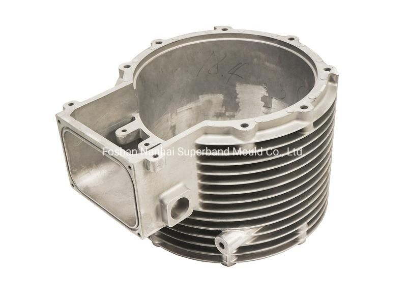 Automotive Aluminum Motor Housing Low Pressure Die Casting Parts and Molds Plant