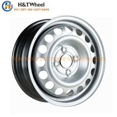 H&T Wheel 454701 Best Quality for Passenger Cars14 Inch 4X1143 Steel Car Wheel Rim