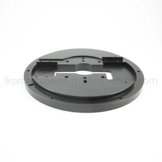 High Quality Custom Black-Powder Coated Aluminium Fabrication/5052/Sheet Metal Part Works