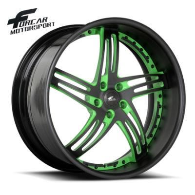 Deep Lip T6061 Forged Design 18-24 Inch OEM Alloy Wheels