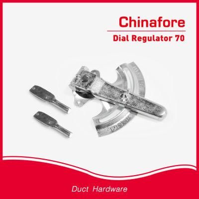 Duct Hardware HVAC Tools Dial Regulator for Damper Dr70