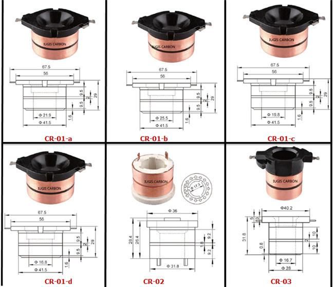 Collector Ring for Automobile Cr-33-a