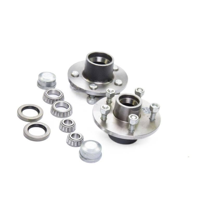 5 STUD 5/150 PCD LAZY HUBS & LM BEARINGS SUIT LANDCRUISER PATTERN