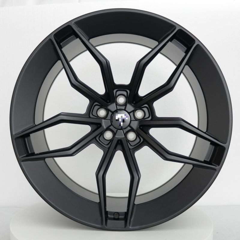 Black Car Rim 18 19 2 20 " Aluminum Alloy Wheels PCD 5X114.3 Forged Car Wheels