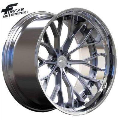 Custom Forged 2-Pieces 18-24 Inch Aluminum Wheel Rims