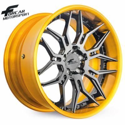 Two-Piece Forged Design High Quality 18-24 Inch Car Alloy Wheels