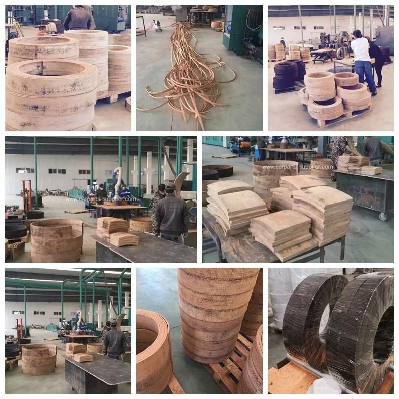 Asbestos Woven Resin Brake Lining Roll with White Color