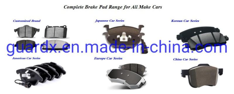 Auto Parts High Quality Performance Wva 29087 29088 Truck Brake Pads for Mac Scania Volvo Mann Sinotruck