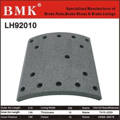 High Quality Brake Linings (LH92010)