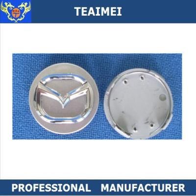 ABS Chrome Silver Car Logo Wheel Hub Caps For MAZDA