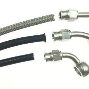 3.2*7.5mm Motorbike Brake Line Brake Hose with Stainless Steel Fitting
