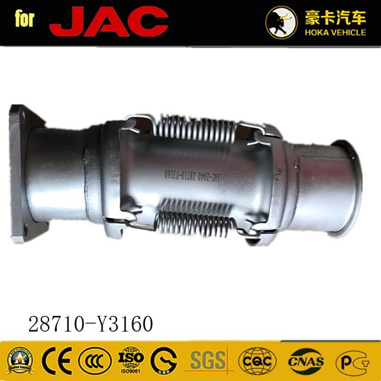 Original and High-Quality JAC Heavy Duty Truck Spare Parts Exhaust Tube 28710-Y3160