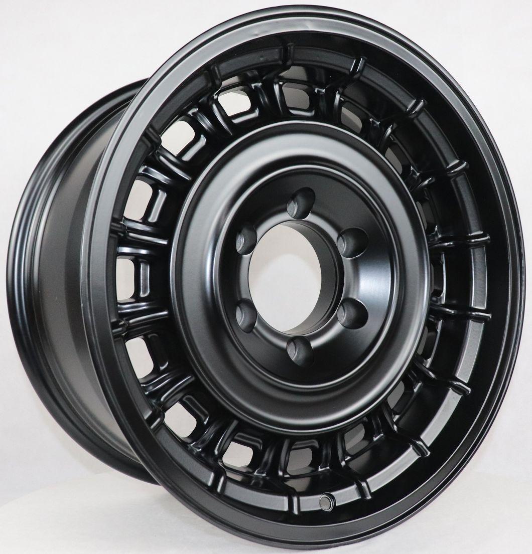 High Quality Special Design Black Color Flow Forming Casting Alloy Wheel