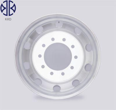 24.5X8.25 24.5 Inch Forged Polished Truck Bus Trailer Auto Spare Parts Heavy Duty Replica OEM Brand Wheel Rim