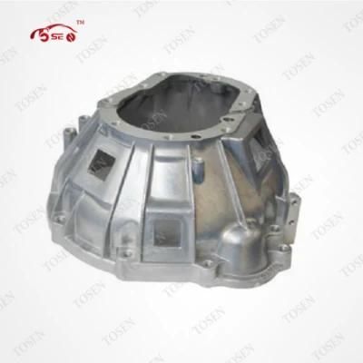 Clutch Housing for Npr 4be1 Small Aluminum Casting Machined OEM Customized Housing Clutch Auto Part Car Accessories