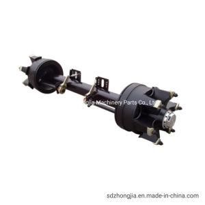 16t German Style Spoke Axle Spider Axle Rear Axle Trailer Axle Rear Axle for Semi Trailer Vehicle Part and Auto Parts