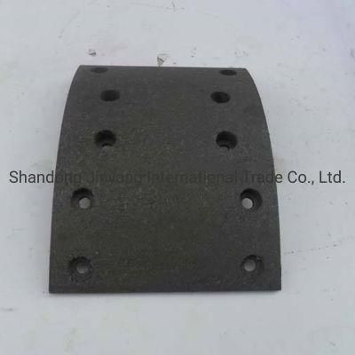 Sinotruk Weichai Spare Parts HOWO Shacman Heavy Duty Truck Chassis Parts Factory Price Brake Pad Brake Lining 81.50221.0540