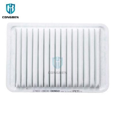 Professional Factory High Efficiency Air Filter OE 17801-28030 for Car Auto Parts