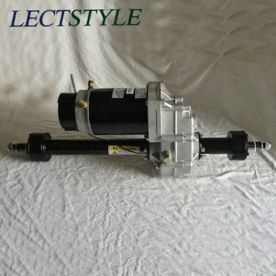 Electric Transaxle Rear Axle 48V 2200W on Mobility Scooter and Cargo Carrier