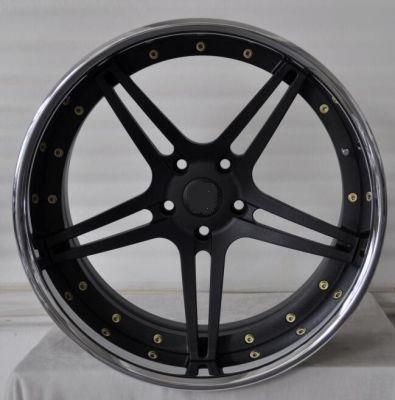 Customized Forged Aluminum Alloy Car Rims Pink Forged Wheels Rims for Car