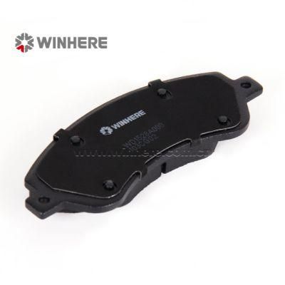 Non-asbestos Semi-metallic Low-steel Ceramic Auto Spare Parts Brake Pad with ECE R90