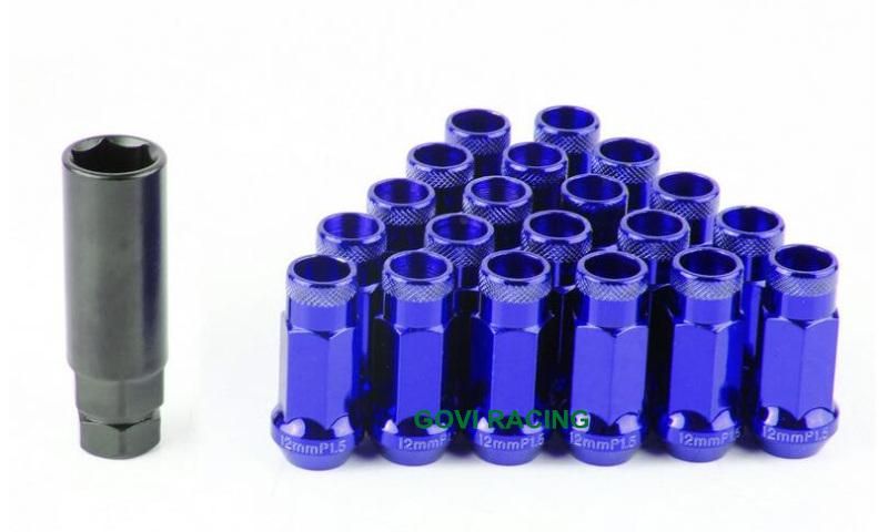 M12X1.5/1.25 Aluminum Alloy Car Wheel Lug Nuts Bolts