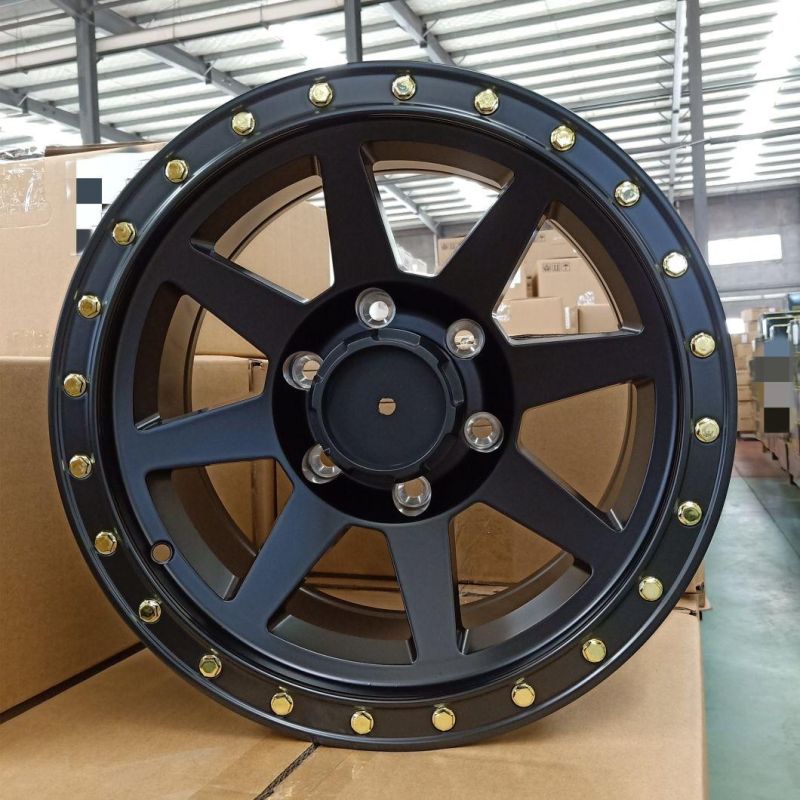 Cheap Wholesale SUV 6*139.7 PCD Good Quality 16*8.0 Inch Passenger Car Wheels Alloy Wheel Rims