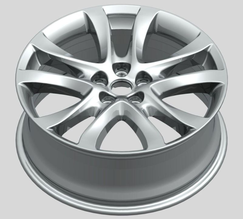 Aftermarket Alumilum Alloy Wheel Rims 17/18/19 Inch 5X114.3-120 Silver Wheels for Passenger Car Wheel China Professional Manufacturer